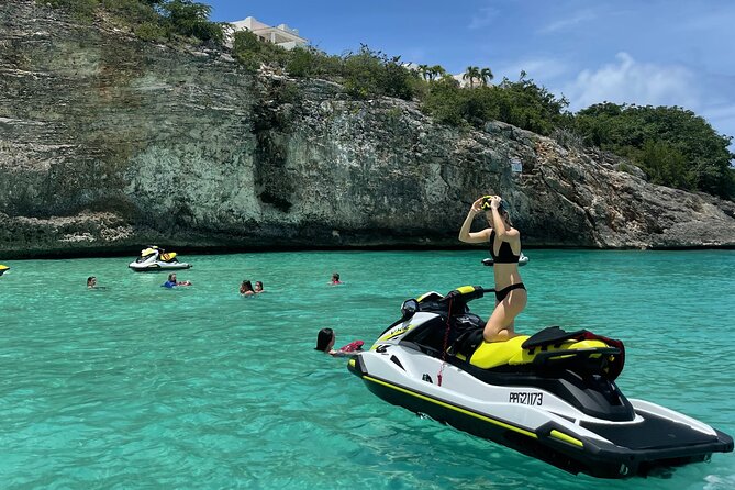 2 Hours Private Jet Ski Tour in Saint Martin with free passenger - What the 2-hour route feels like: from French coasts to Maho views