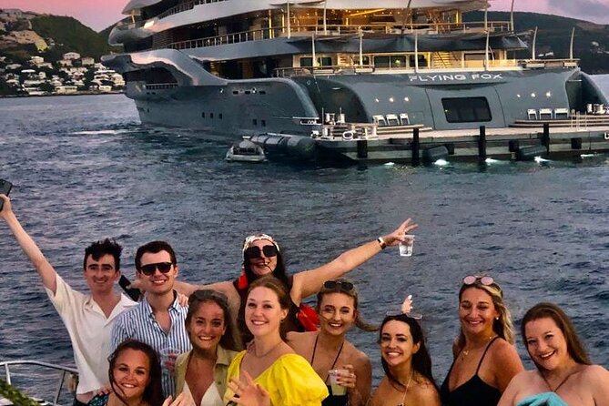 5 Hour Luxury Catamaran Day Sail in Sint Maarten on The Phoenix - Food and drinks onboard: snacks, lunch, and unlimited cocktails