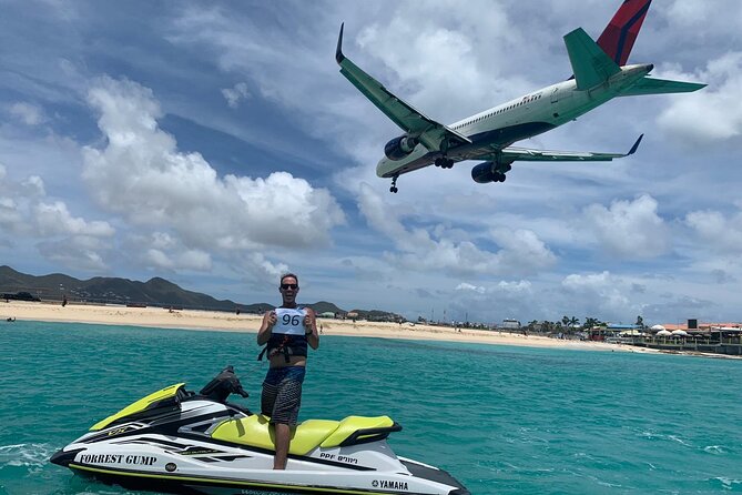 90 min St. Martin Jet ski Terre Basse tour - Cruise the coast near Terre Basse: speed, waves, and quick scenery swaps