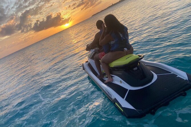 90 min St. Martin Jet ski Terre Basse tour - Price and value: $146.79 per group, and the pickup cash reality