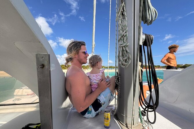 Best Sailing Catamaran, Beach and Snorkel - Cruise Ship Friendly - Meeting at Eagle Tours (Bobby’s Marina) and Getting Onboard Without Chaos