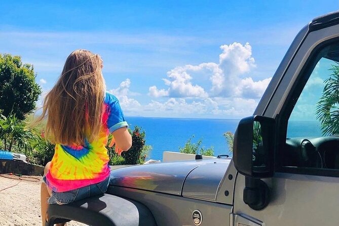 Custom Jeep Rental in St Maarten - Getting there: the Blue Bubbles meeting point in Philipsburg