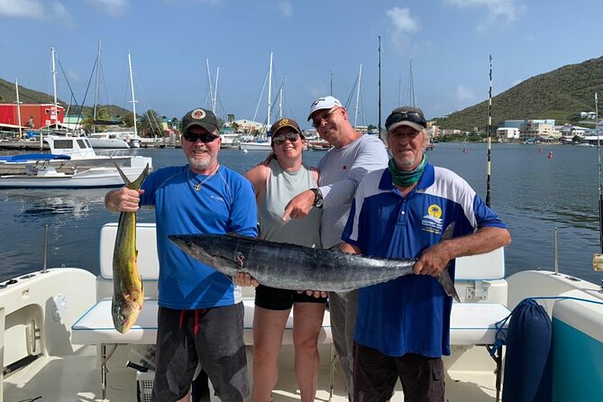Deep Sea Fishing - 3/4 Day - Getting set up at Cole Bay before you head out