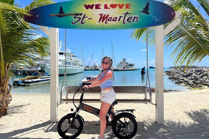 Dutchie's Electric Bicycle Rental's in Philipsburg Sint Maarten - Your Dutchie’s E-Bike: Comfort, Control, and Real-World Extras