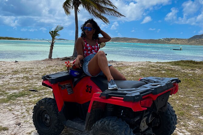 For cruise passengers: Guided ATV Tour of Dutch & French St. Maarten - Iguanas, Beaches, and Plane-Spotting Moments