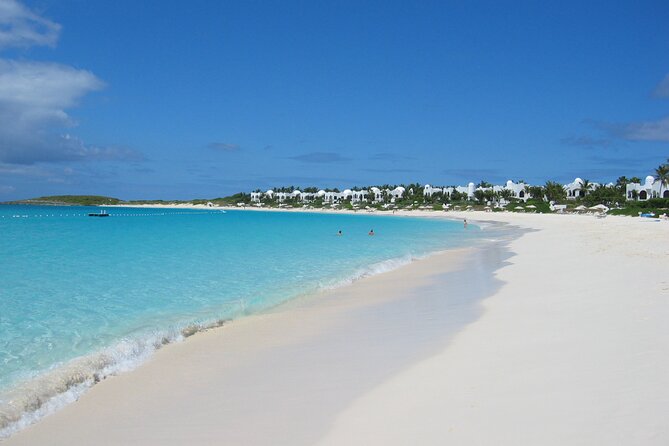 Full Day Anguilla Private Charter Tour - Rendezvous Bay: the first long swim at crystalline water