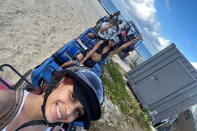 Guided ATV/QUAD Tour of Sint Maarten/St. Martin - Philipsburg Ride-By: Watching the Dutch Capital Go By