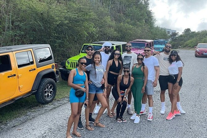 Guided Jeep Tour Exploring French and Dutch St Maarten - The Border Monument Into French Saint Martin