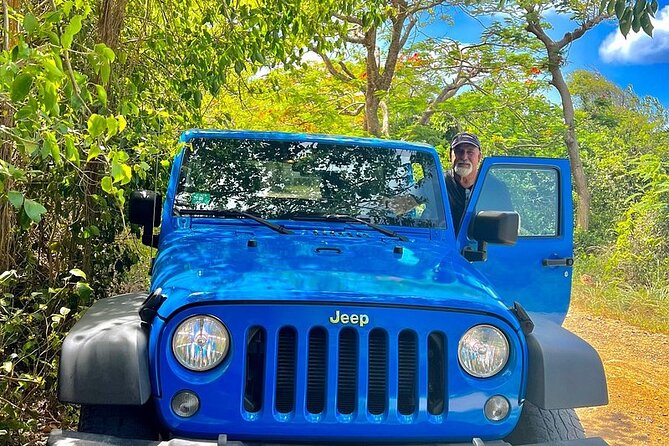 Guided Jeep Tour Exploring French and Dutch St Maarten - The Jeep Wrangler, A/C Comfort, and the VHF Radio Reality