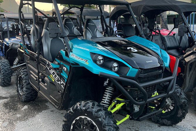 Guided UTV/ Side by Side Tour of Sint Maarten/ St. Martin - Safety and comfort: what “safe UTVs” means in practice