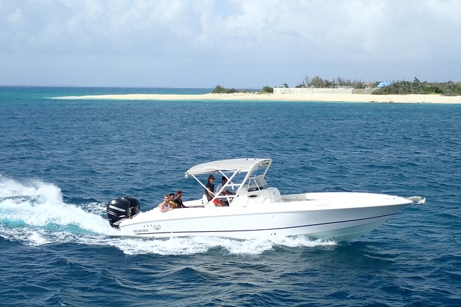 Half Day Private Boat Around St-Martin - Private boat comfort: Scarab32 from Anse Marcel