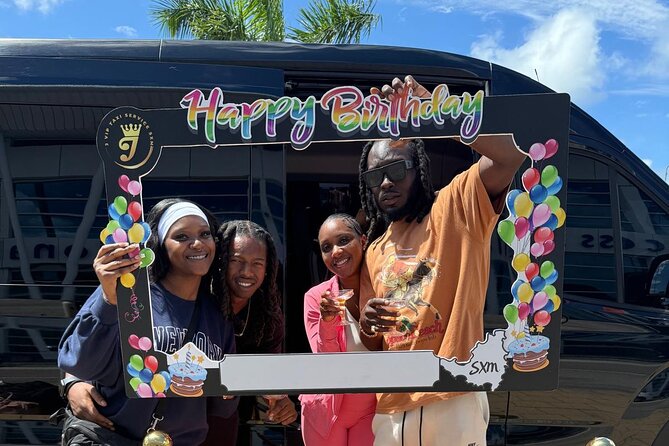 j vip taxi service sxm Birthday Pick up St. Maarten - Where you’ll go: Princess Juliana to Grand Case-Espérance