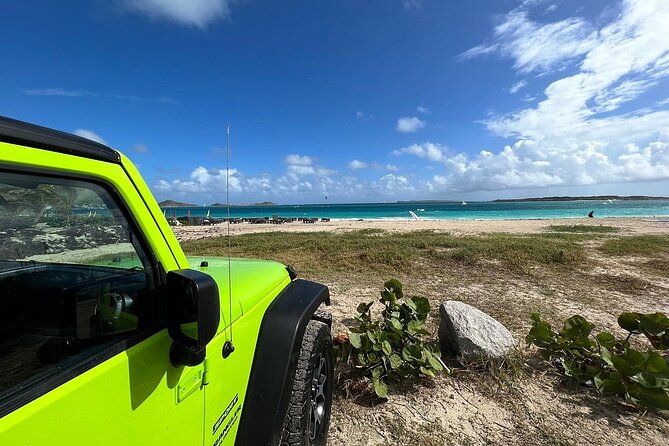 Jeep Wrangler Rental in St Maarten - A Beach-Front Stop You Can Plan: Rum and Reggae Backyard Bar & Grill
