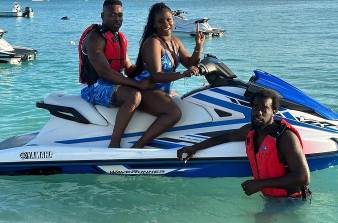 Jet Ski Rental & Beach in St.Maarten + Beach Chairs - Price and value: $150 per group up to 2 for about an hour