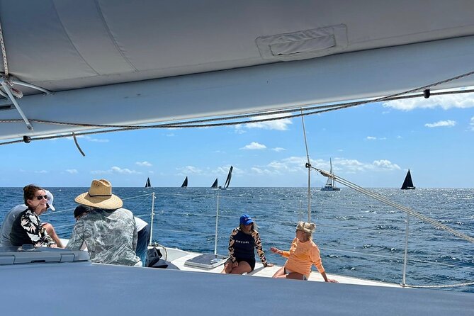 No1SXM Day Sailing Experience in St. Maarten - The cruise route: Maho Beach to the French-bay calm