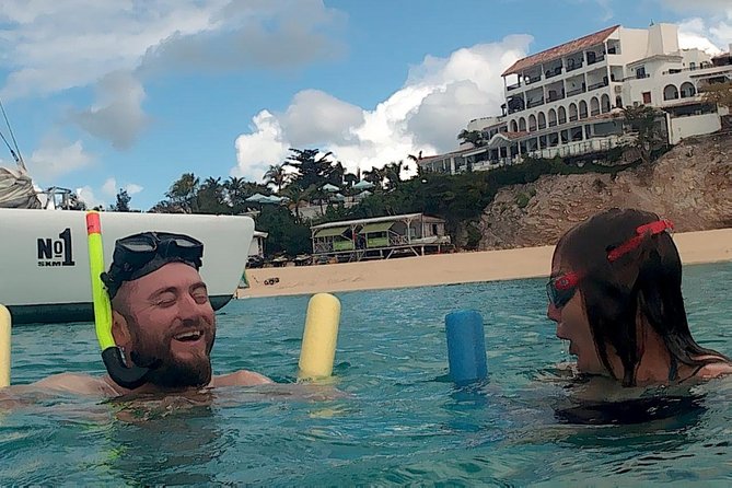 No1Sxm Private Intimate Day Sail in St. Maarten - Mullet Bay by sea: a calmer, scenic interlude