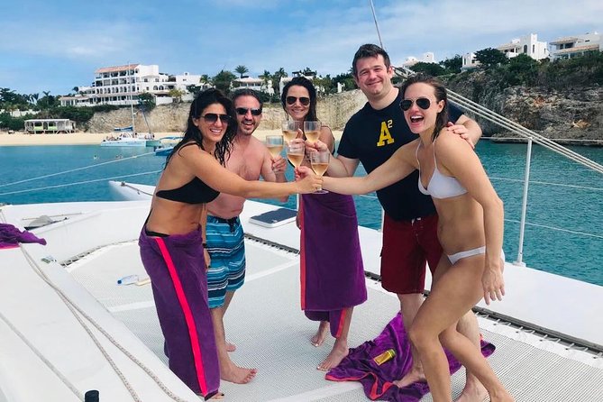No1Sxm Private Intimate Day Sail in St. Maarten - Snorkeling and the manmade helicopter reef
