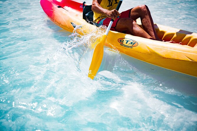 Pinel Island Adventure: Tandem Kayak Experience - Wind, waves, and why good weather matters on the return