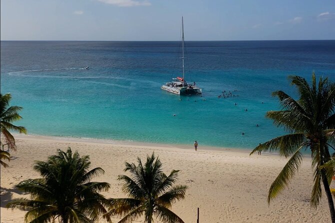 Prickly Pear Catamaran Trip from St Maarten Including Lunch - First Minutes Onboard: Barefoot Cruising, Sun/Shade, and What to Pack