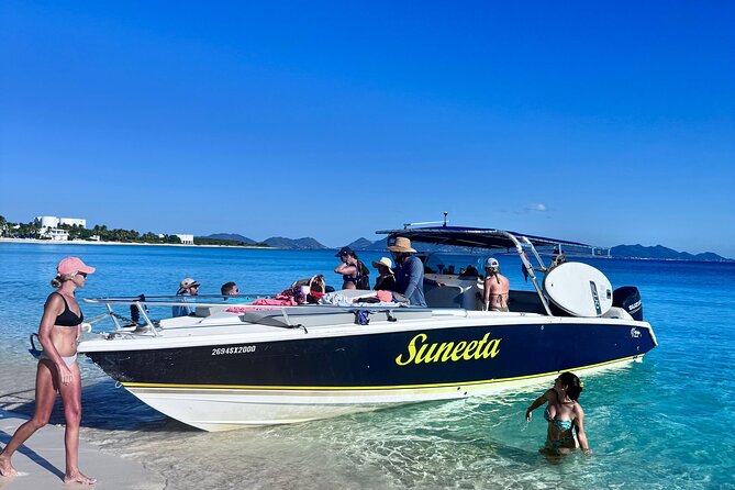 Private Boat Charter St Maarten / St Martin - Creole Rock snorkeling: fish variety in the St. Martin Nature Reserve