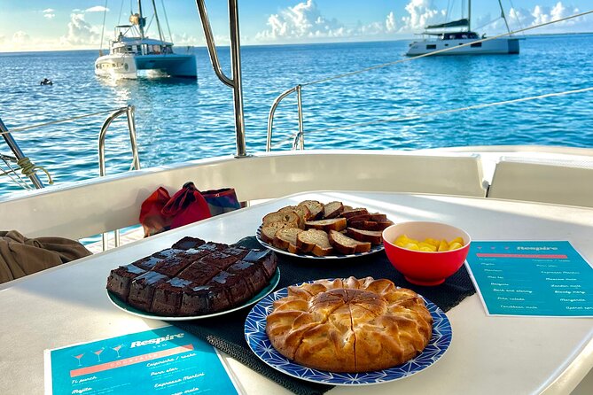 Private Catamaran Excursion in Anguilla with its Turquoise Waters - Breakfast, snacks, and the onboard food system (aka why this day feels easy)