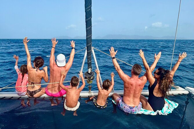 Private Catamaran Excursion to Sint Maarten with Snorkeling - Sailing toward Tintamarre: where the day starts paying off