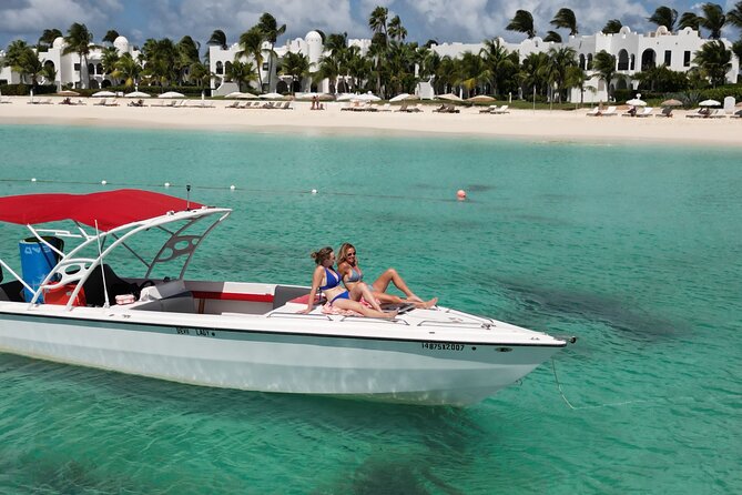 Private Speed Boat Charter in St Maarten & Nature Reserve - Stop 2: Creole Rock for snorkeling with serious fish life