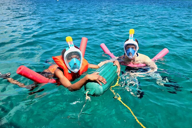 Private Speed Boat Charter in St Maarten & Nature Reserve - Stop 4: Pinel Island for easy shallow-water fun and iguanas