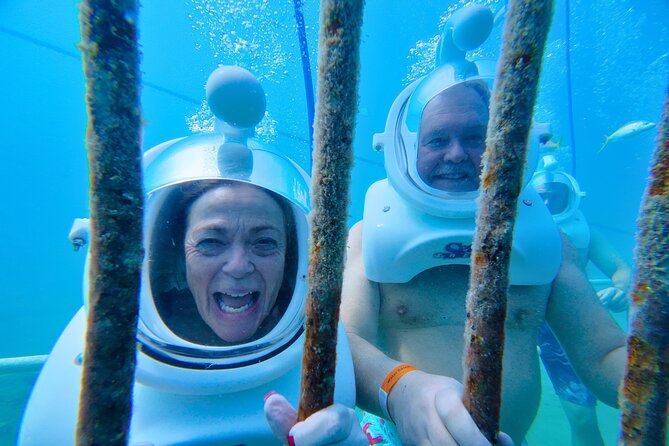 SeaTrek Tour St. Maarten - The Helmet and Ladder: How Sea Trek Works