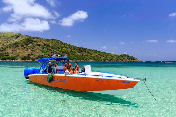 St Maarten Shore Excursion: Snorkeling and Speed Boat Tour - Pinel Island and the Orient Bay feel: shallow water and sandy time