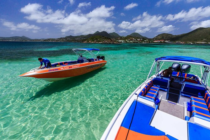 St Maarten Shore Excursion: Snorkeling and Speed Boat Tour - Onboard drinks, gear, and the small-group factor