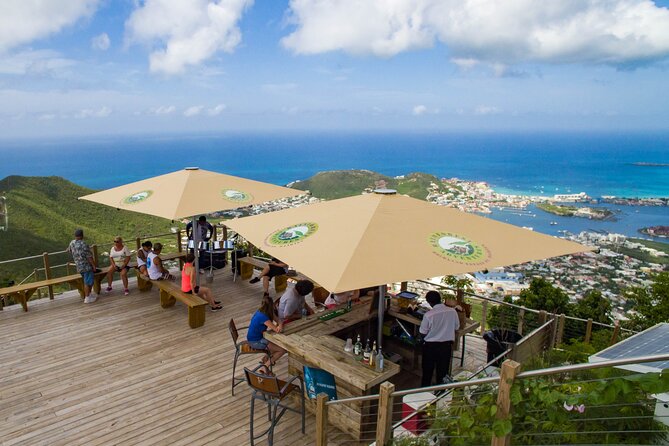 St. Maarten Sky Explorer Adventure: 360° Sentry Hill Experience - Snacks, drinks, and how long you’ll actually feel here