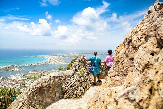 St Maarten Sky Explorer with 360 Views Adventure - The way down is part of the scenery too