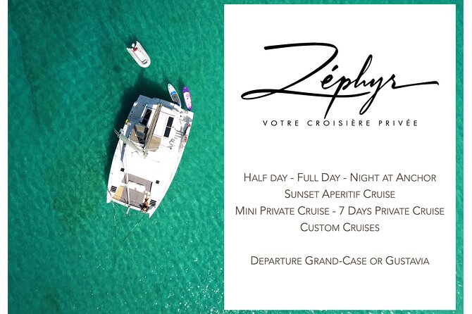 St Martin Gd-Case: Private day in all inclusive catamaran - The Zéphyr Catamaran: Space that makes the day feel easy