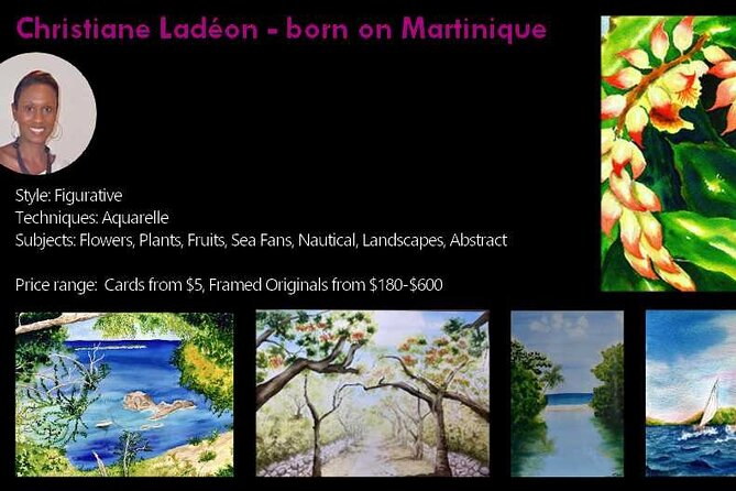 St.Martin - St.Maarten: Small Group, Visit Our Artists, Art Tour - Choosing artists on St. Maarten: why it feels more personal