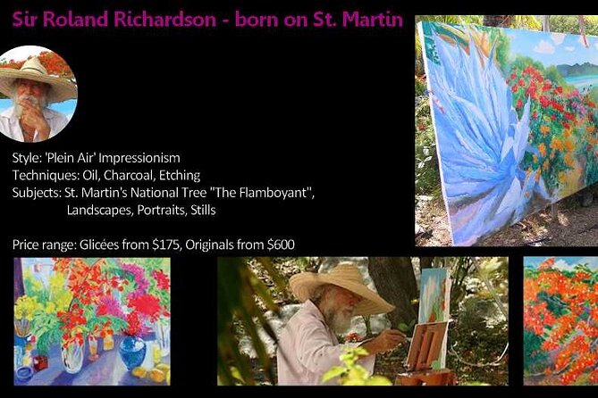 St.Martin - St.Maarten: Small Group, Visit Our Artists, Art Tour - French and Dutch sides: seeing more than one St Maarten vibe