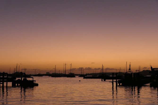 Sunset in Saint Maarten - Meeting at Anse Marcel Marina and Returning to the Same Spot