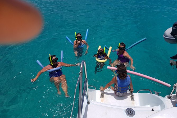 Tropical Catamaran Snorkeling, Sailing And Beach Experience - On-Deck Comfort: Trampoline, Shade, and Toilets That Matter