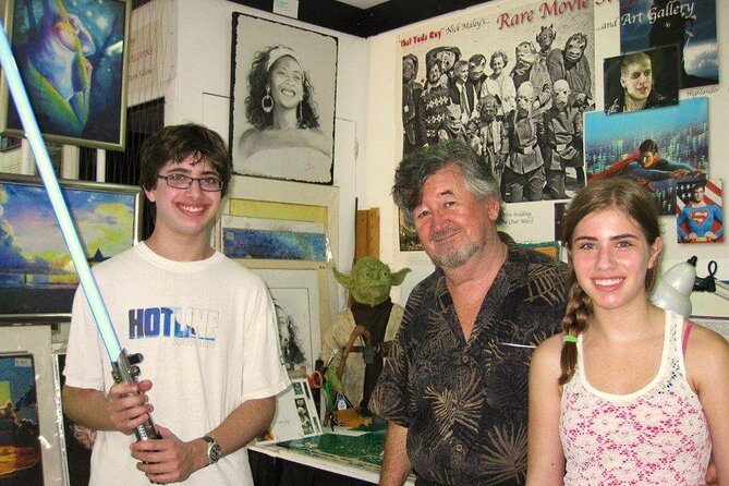 Yoda Guy Movie Exhibit (Hologram Tour) and Star Wars Celebrity - The museum shop: signed relics and the price-to-wonder tradeoff