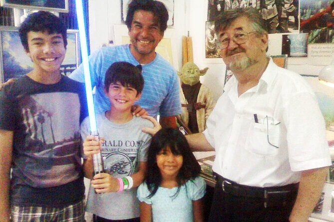 Yoda Guy Movie Exhibit (Hologram Tour) and Star Wars Celebrity - Stairs, English-only narration, and who this tour fits best