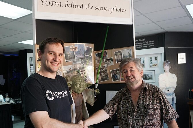 Yoda Guy Movie Exhibit (Hologram Tour) and Star Wars Celebrity - Price and value: is $25 reasonable for a private Yoda collection?